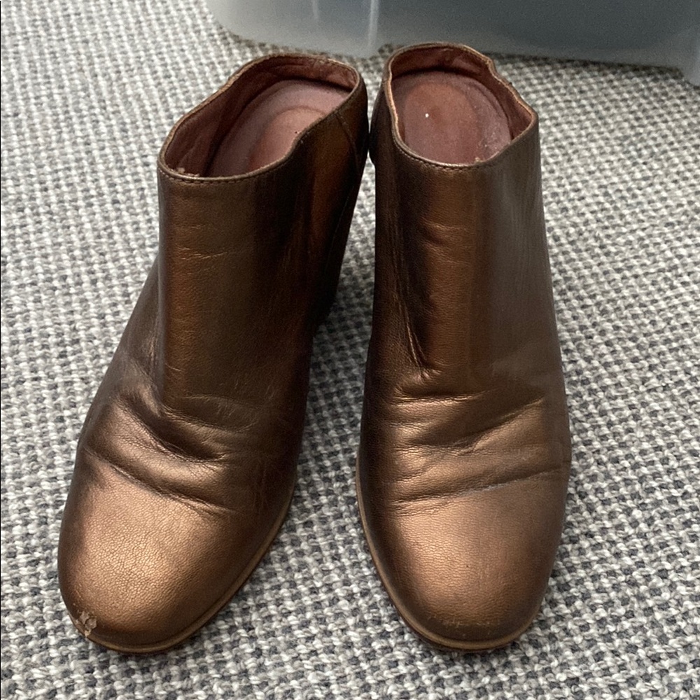 Rachel Comey Bronze metallic mule 7